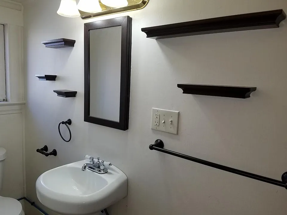 Bathroom sink.