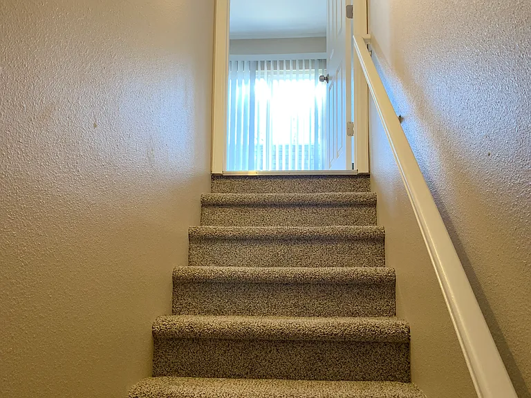 Basement Stairs going up to the kitchen