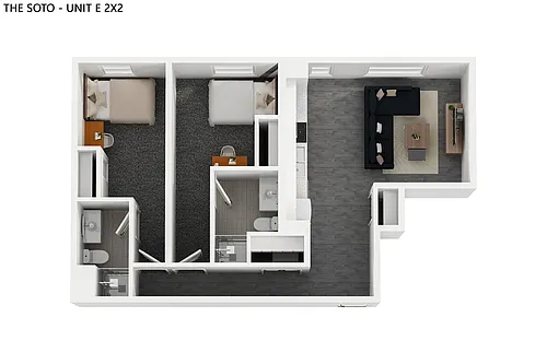 Floor plan E2x2