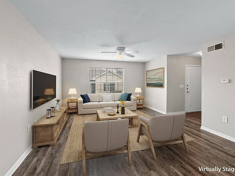 Open Living Space with Functional Design at Crescent Village in Elgin, TX