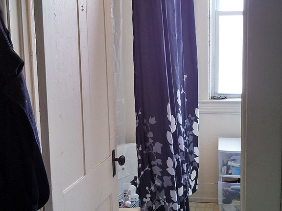 bathroom from main room