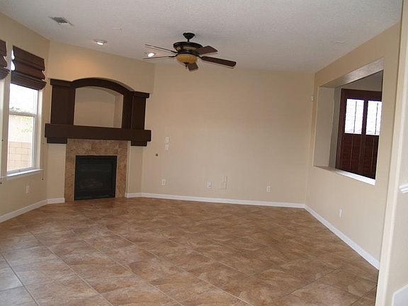 Family room with fireplace