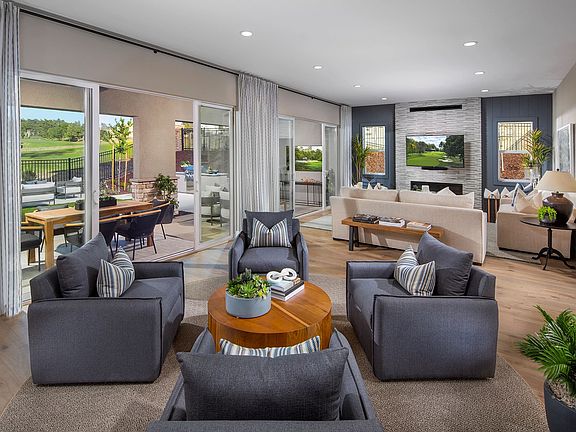 Plan 4 Model Home Great Room