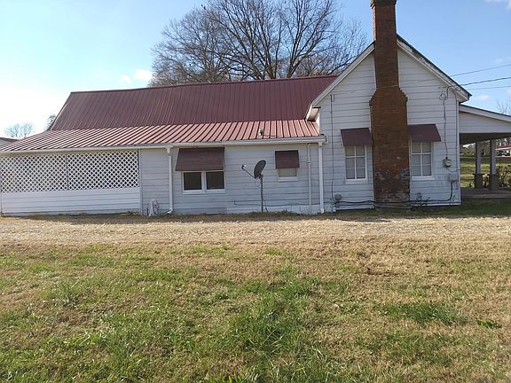 Left side of house