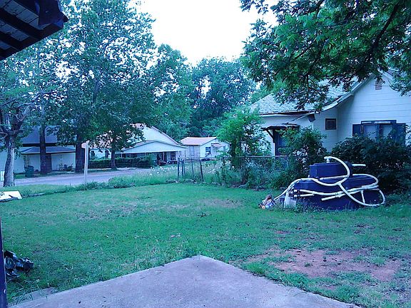 left side of yard