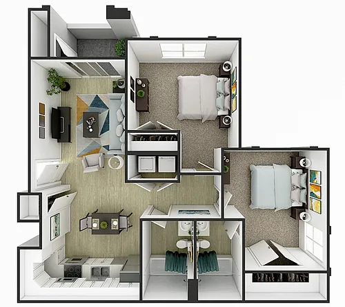 Floor plan The Basin