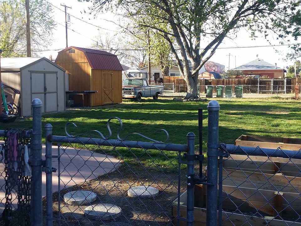 View of back yard