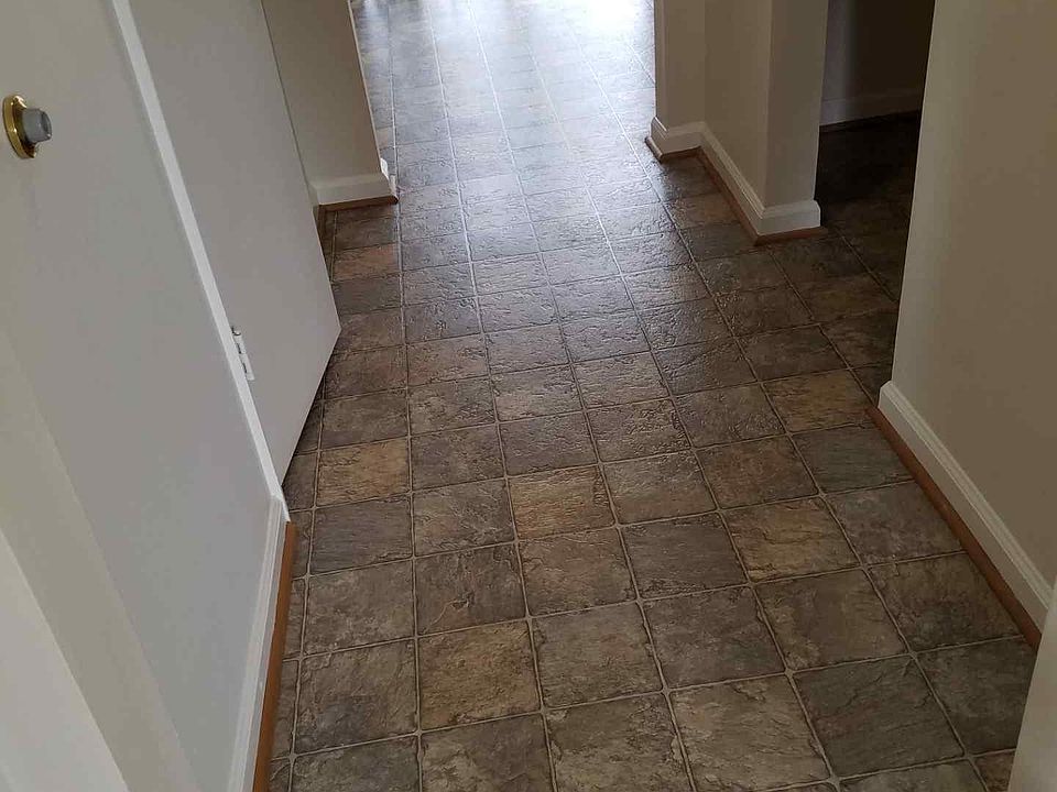 Downstairs hallway from front door to patio