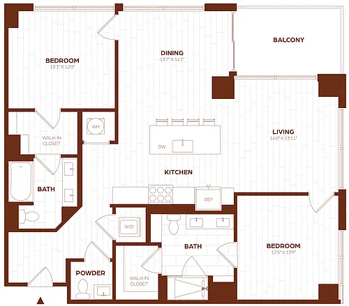 Floor plan S2A