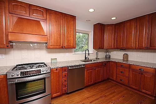 and LG Stainless Steel Appliances and New Hardwood Floor