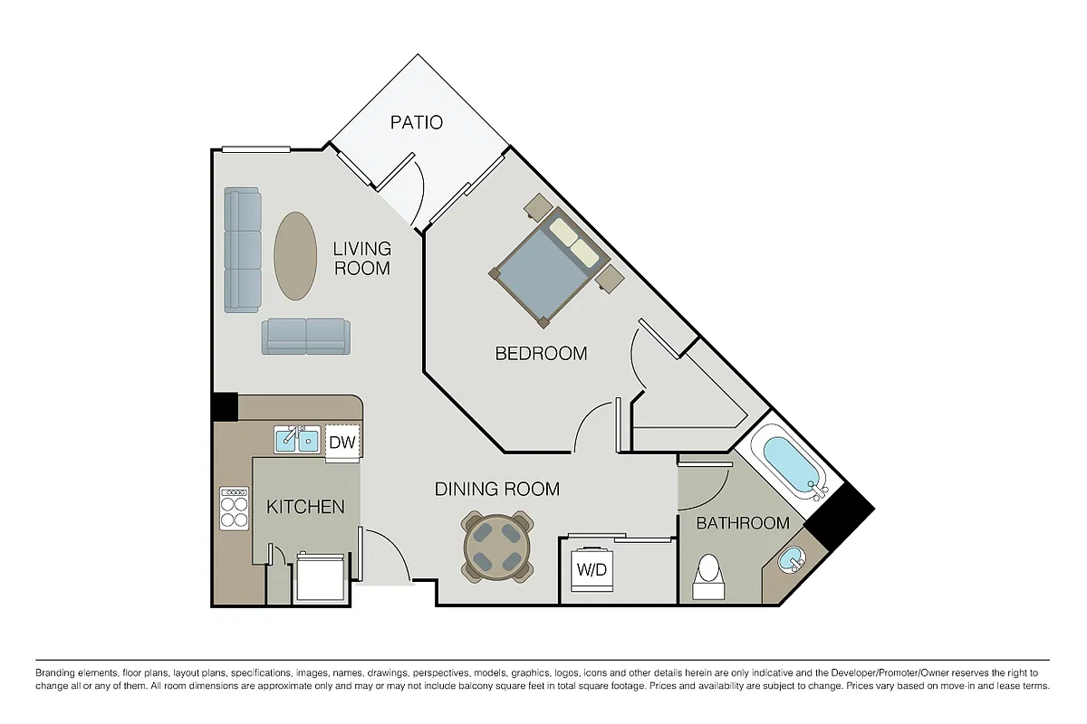 Floor plan Plan 1A