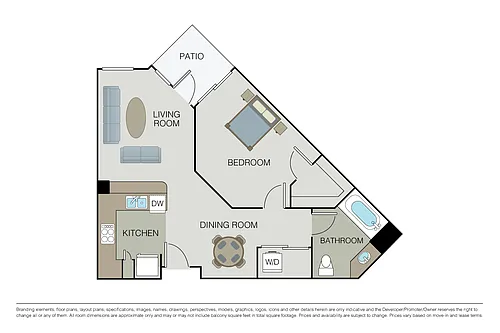 Floor plan Plan 1A