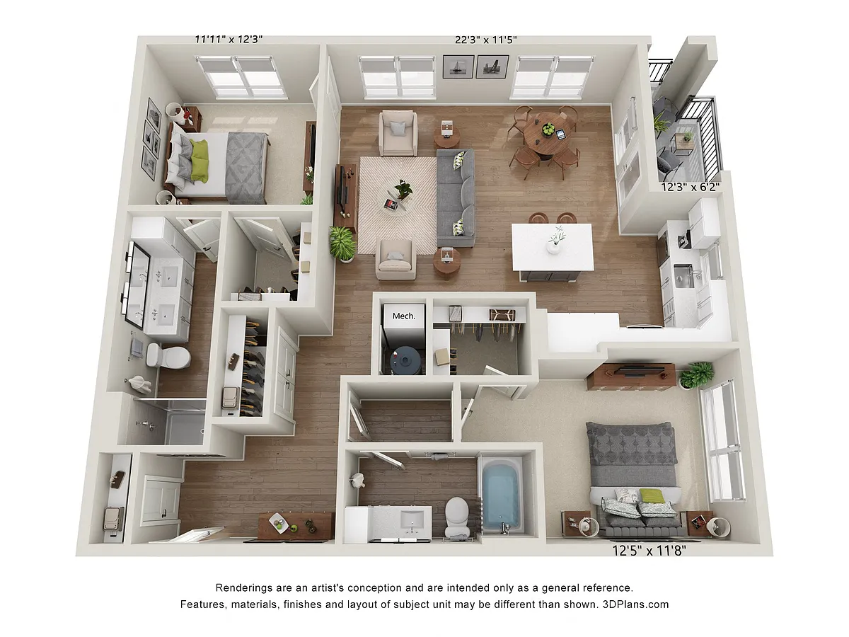 Floor plan B4-M