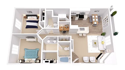 Floor plan Avonlea Renovated