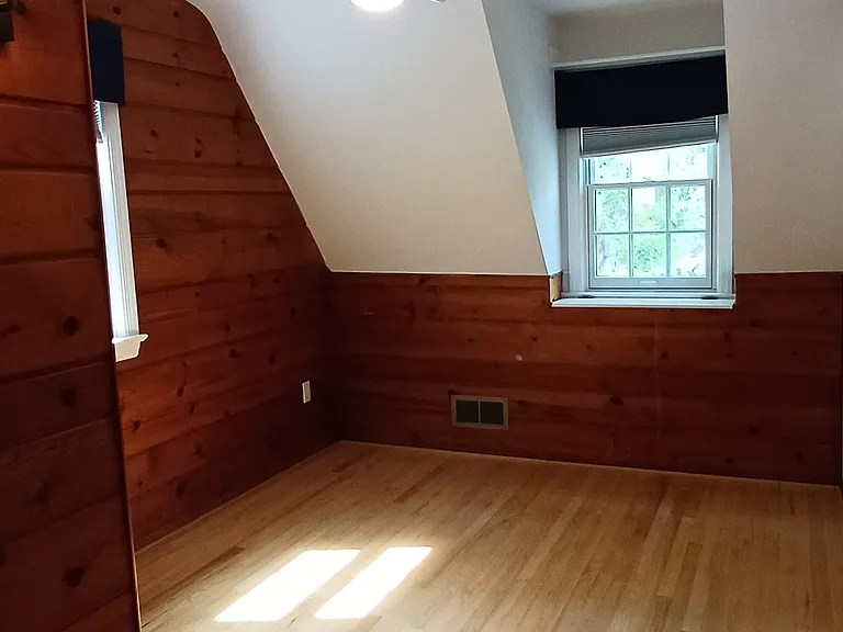 2nd bedroom at top of stairs. Closets to the left and right.