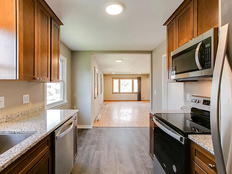 Kitchen + Living Room