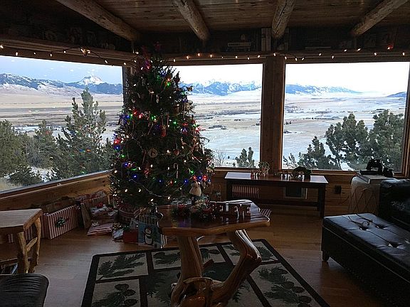 Christmas at the cabin
