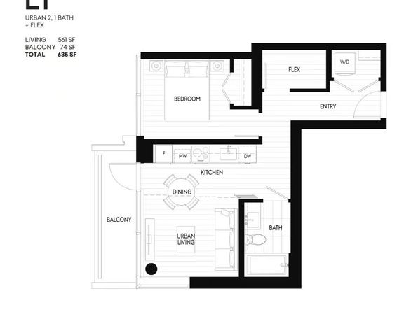 1 bedroom rental in Vancouver — photo 2