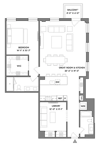 Floor plan A21