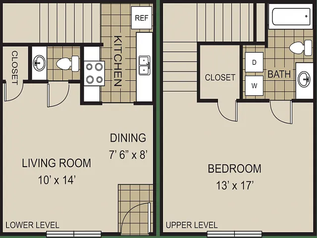 1/1.5 L Floor Plan 1/1.5 L Floor Plan