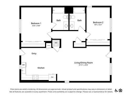 Floor plan CH2-B3