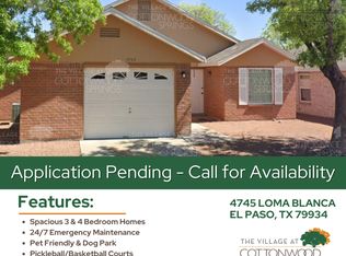 4745 Loma Blanca Dr, El Paso, TX 79934