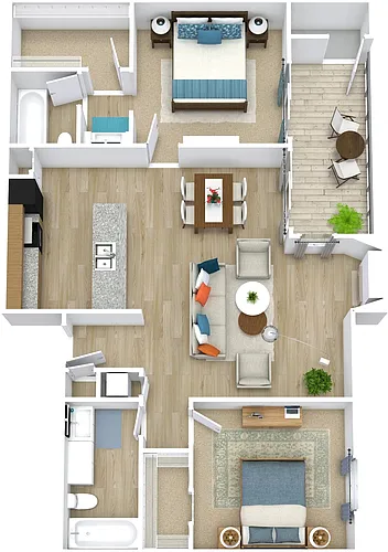 Floor plan B1