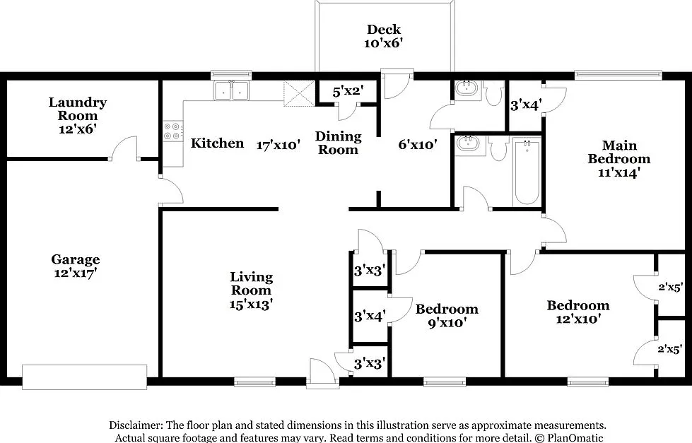 3 bed, 1.5 bath, 1050 sqft, $1,570 — Photo 2