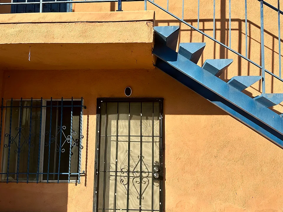 Ground floor unit.