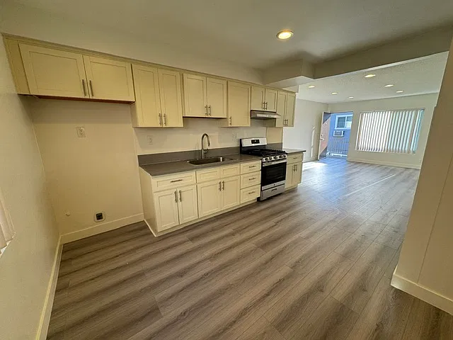 Kitchen and Living Room section from Dinning Area.