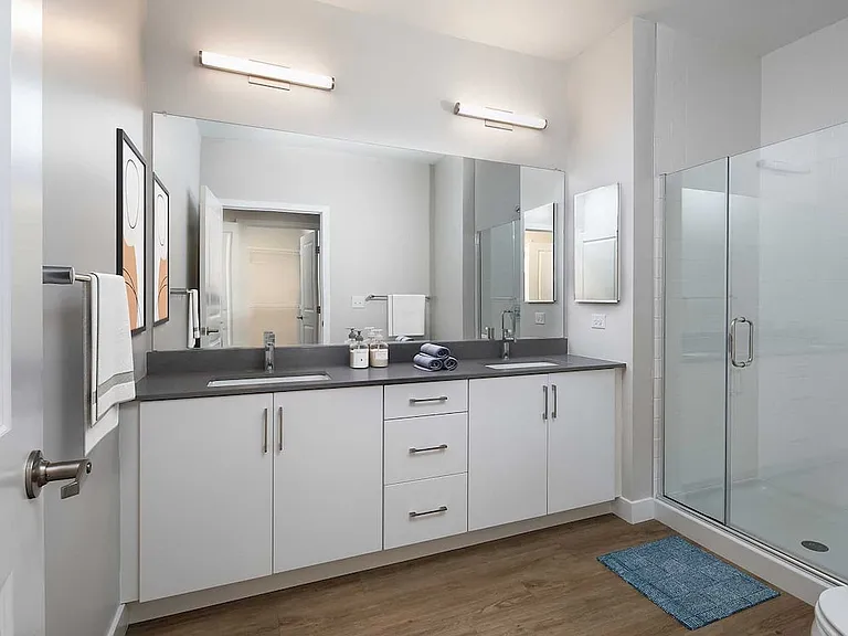 Phase II Apartment Home Dual Vanity Bath