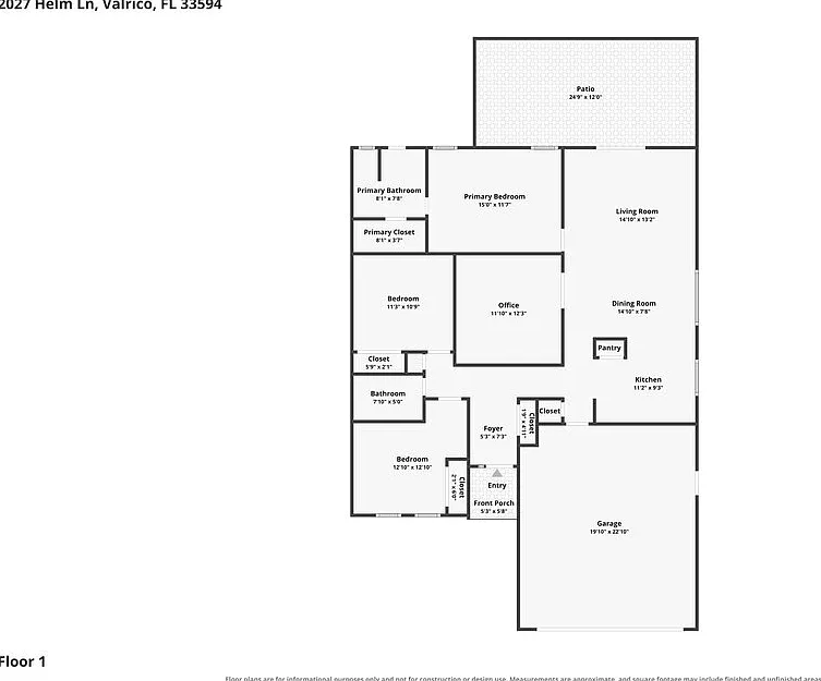 3 bed, 2.0 bath, 1425 sqft, $1,855 — Photo 2