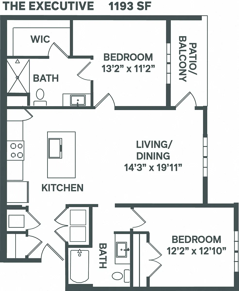 Floor plan Executive B2