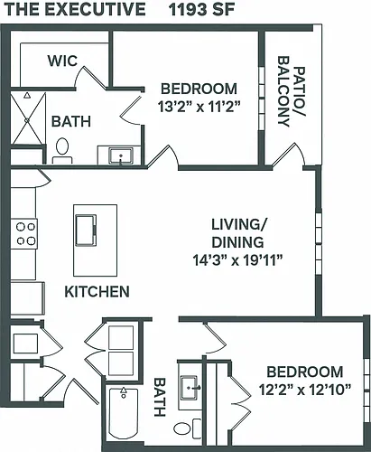 Floor plan Executive B2