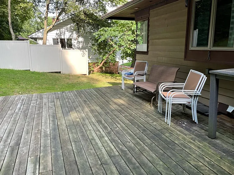 back yard