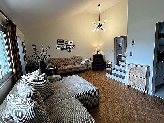 spacious living room