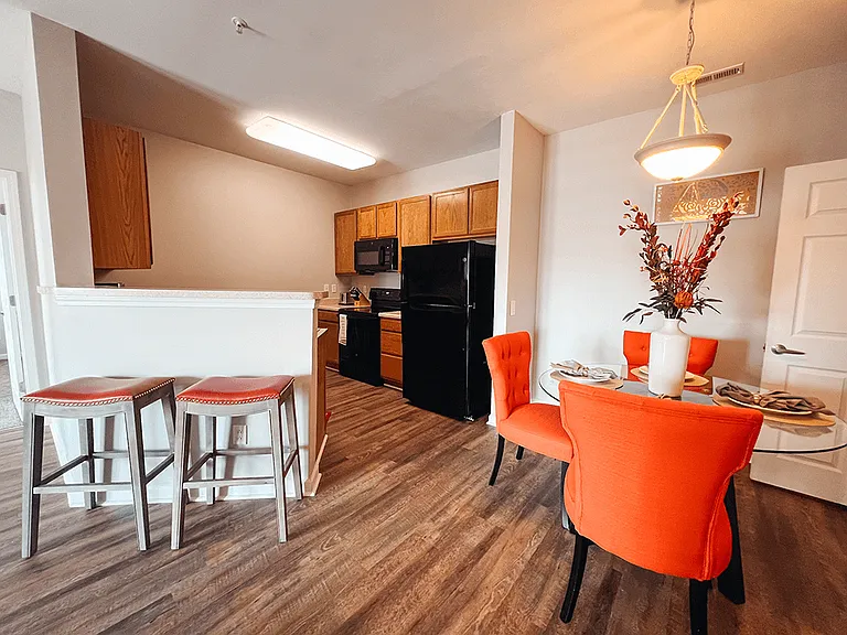 Sleek Hardwood-Style Flooring