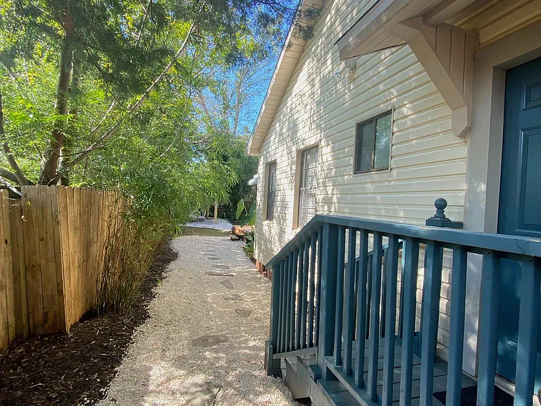 Side Door and pathway