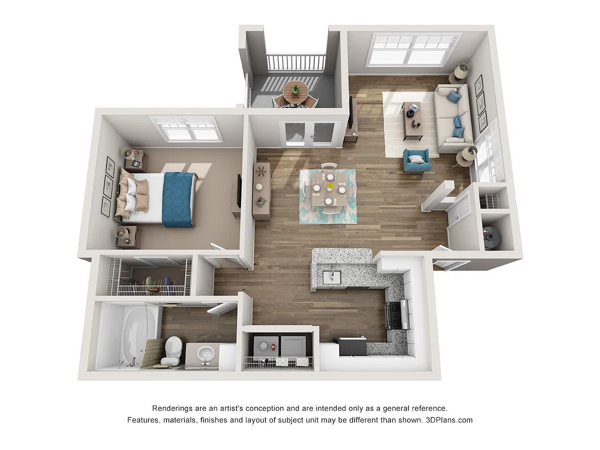Floor plan Commodore