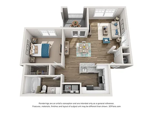 Floor plan Commodore