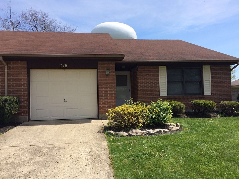 Garage and front yard