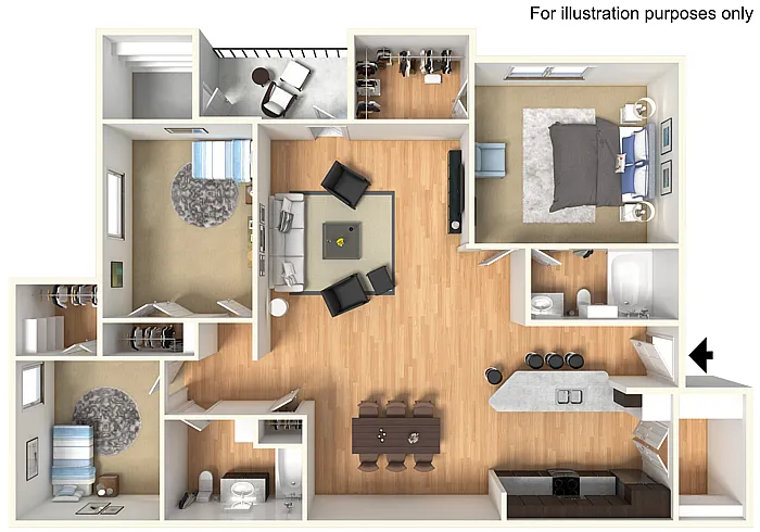 Floor plan Providence II