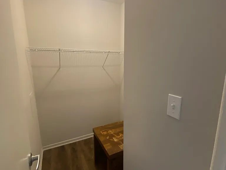walk in storage closet