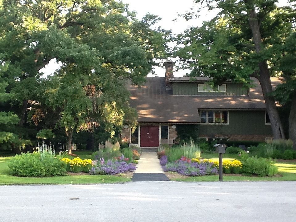 Front of house in July