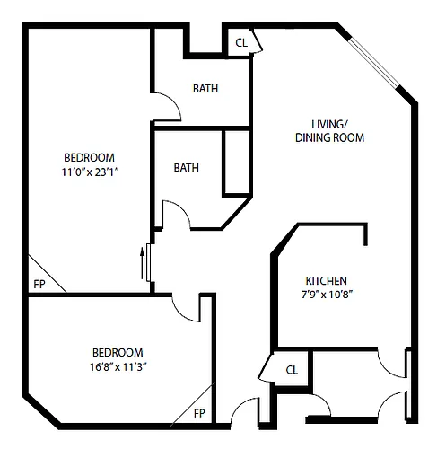 Floor plan B03