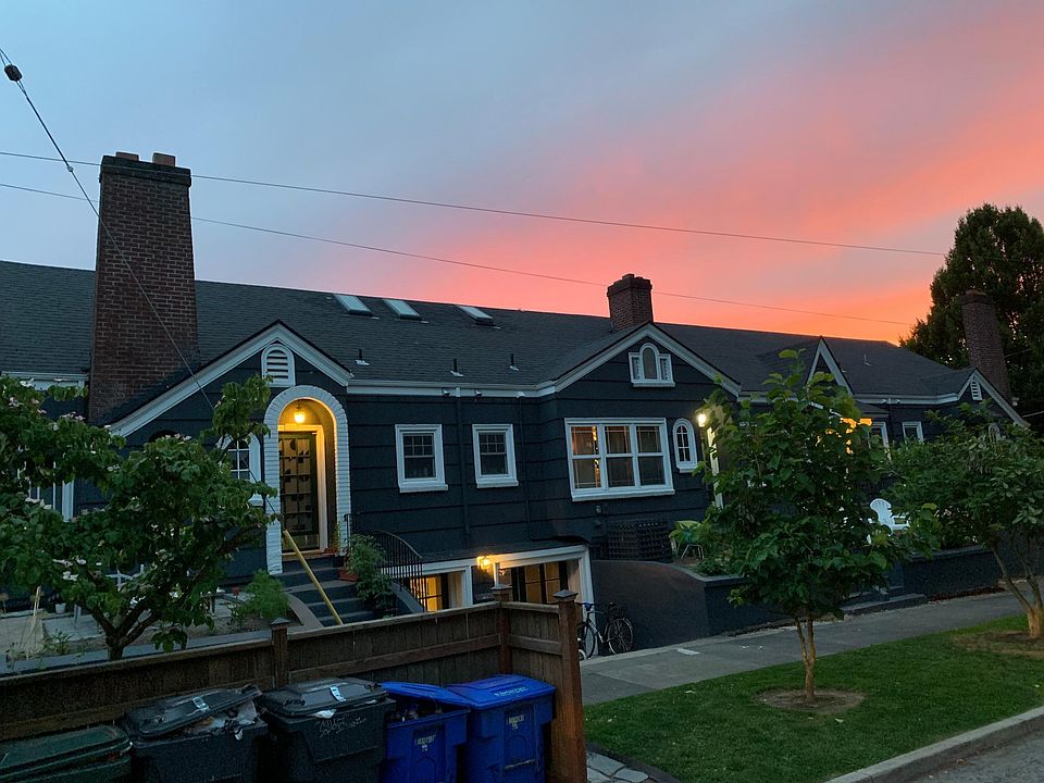 The exterior is a 1920's vintage four plex
