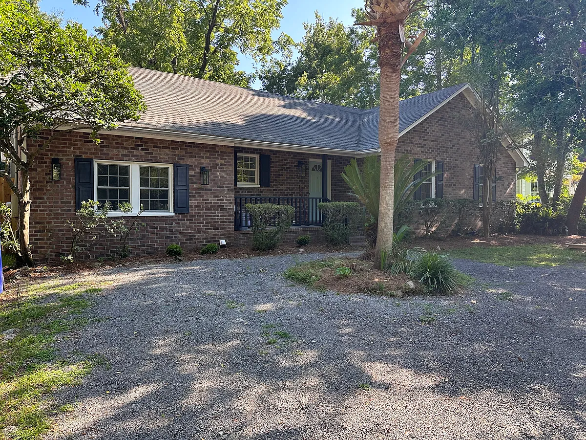 Driveway at front of house - Minott St