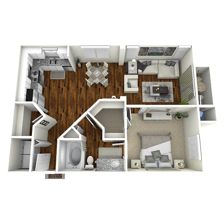 Floor plan Rhone