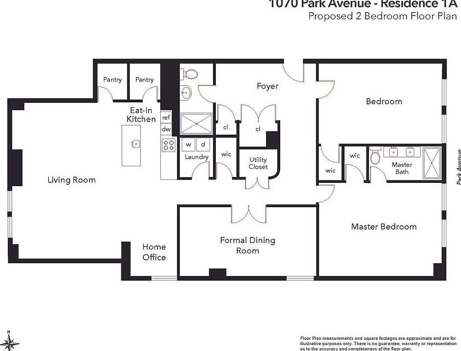 2nd image of 1070 Park Ave #A1