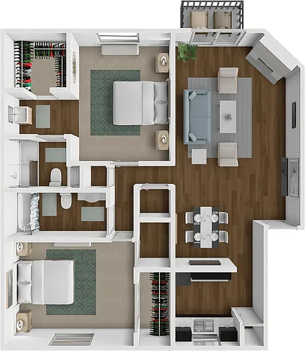 Floor plan Tuscany